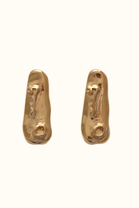 Thumbnail for Gold Vermeil Visage Earrings 08 | Sample