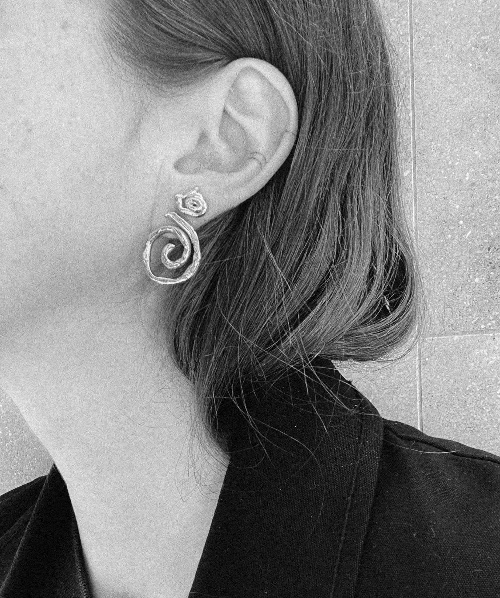 Mini Classic Spiral Earrings