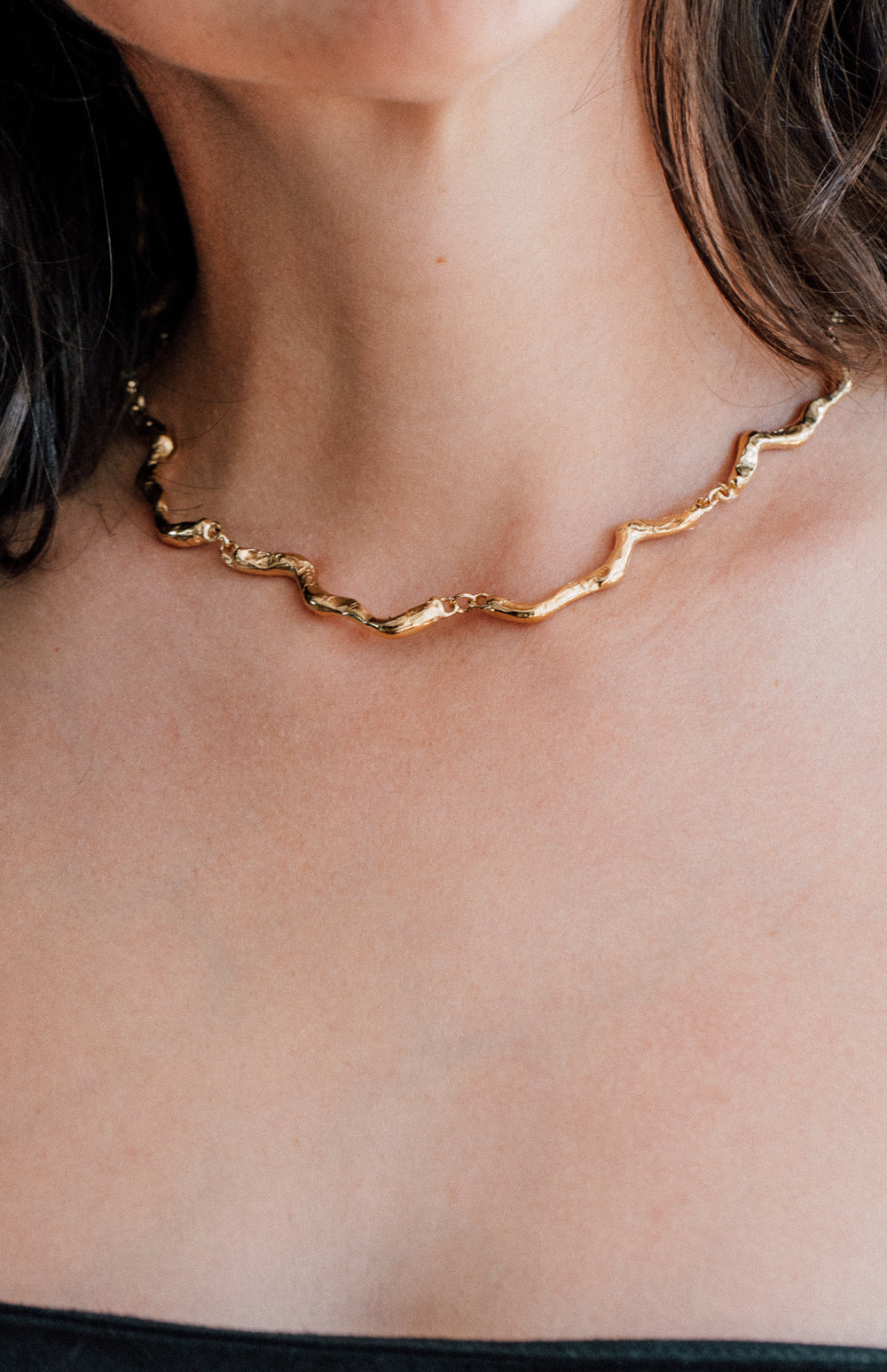 Visage Link Necklace | Sample