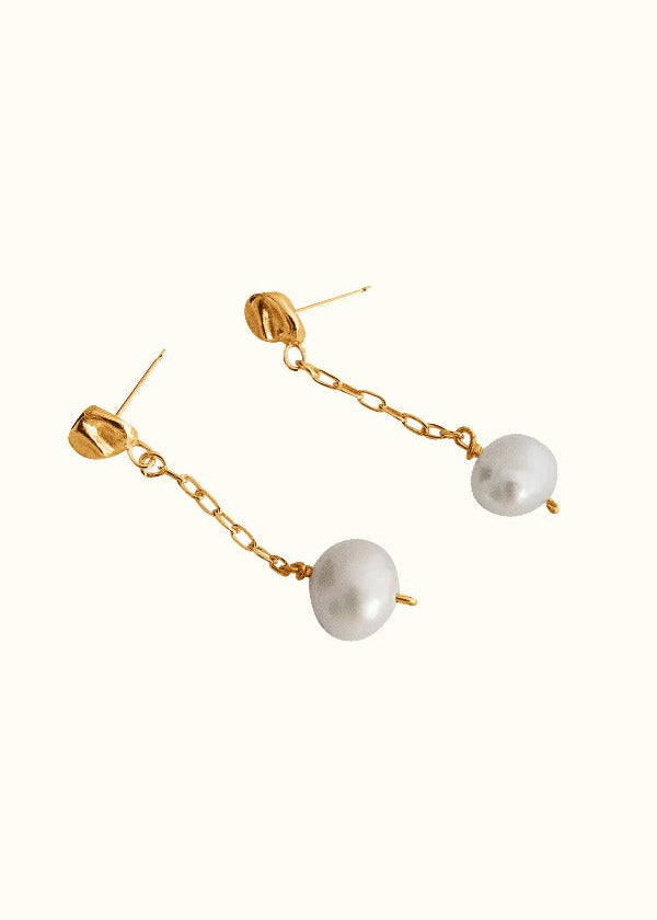 Keshi & Cast Pearl Earrings